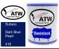 Preview: Subaru, Dark Blue Pearl, 416: 1L Lackdose, von ATW Autoteile West.